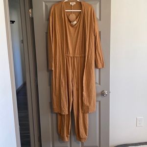 Romper & Cardigan Set